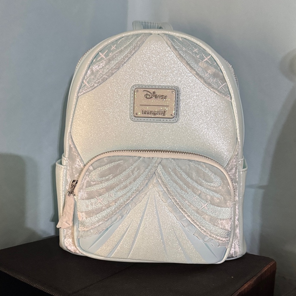 Loungefly Iridescent Pearl Mini Backpack